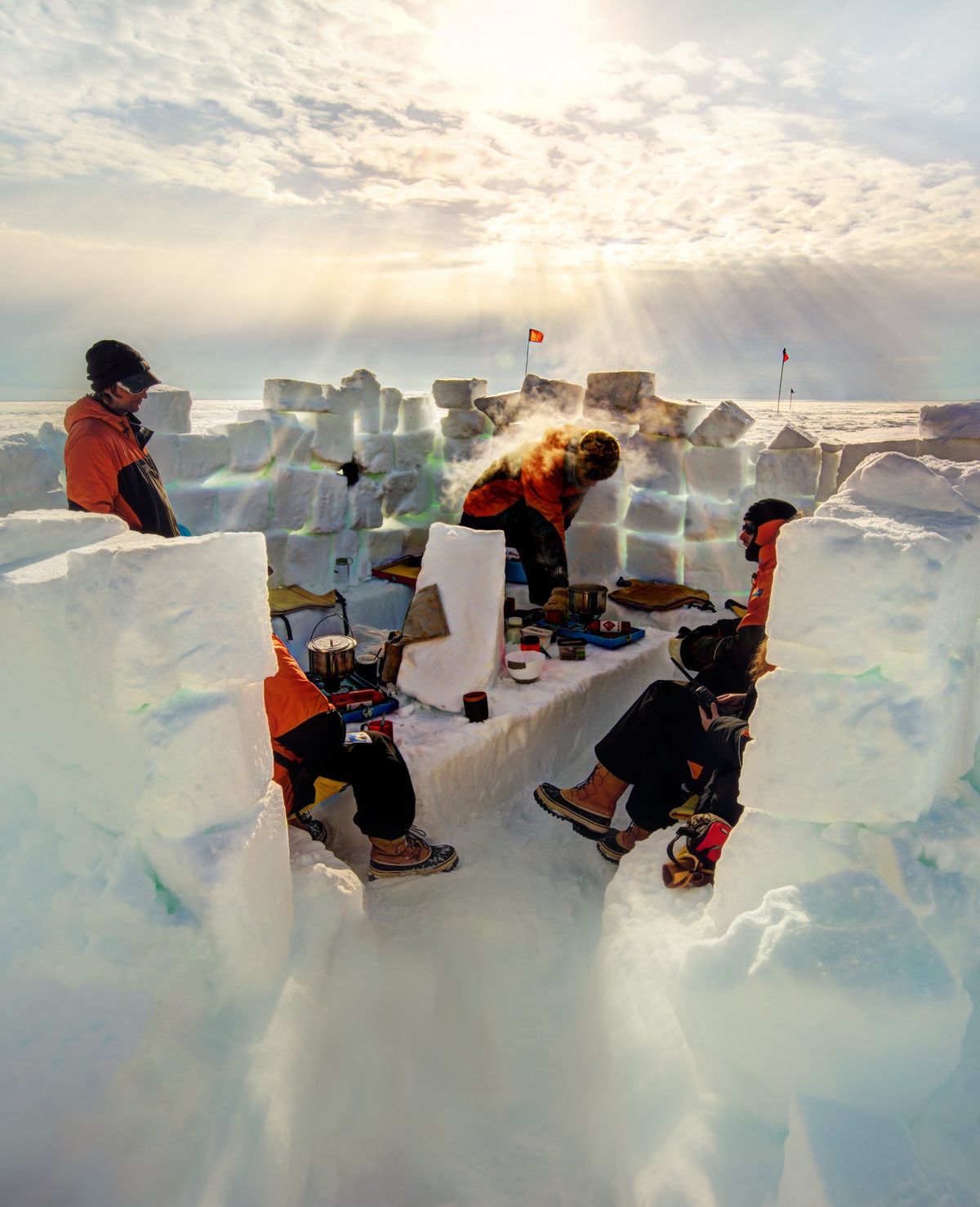 ექსპედიცია ანტარქტიდაზე (20 მარტი – 3 აპრილი)